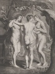 De tre nåderna, ca. 1630-45.