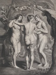 De tre nåderna, ca. 1630-74.
