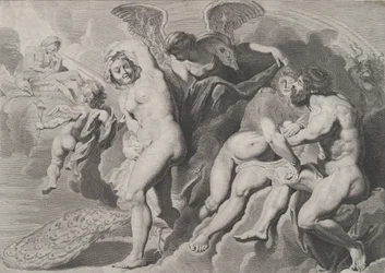 Ixion bedragen av Hera, 1620-24.