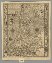 1596 Nederländerna Comitatus Kaerius