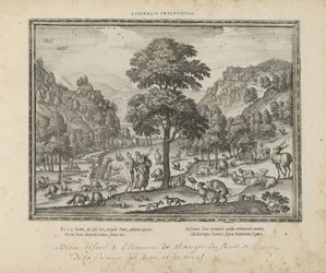 Gud visade Adam het paradijs Liberalt förbud (titel på föremål) The Sacred Emblems and the Main History of Both Testaments (Oude Testament) (serietitel) Bilder och figurer av böcker (serietitel)