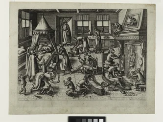 The Nursery, ca 1585 (etsning)