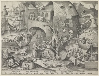 Avundas Invidia (titel på objekt) De sju dödssynderna (serietitel)