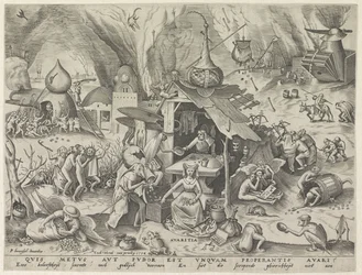 girighet Avaritia (titel på objekt) De sju dödssynderna (serietitel)