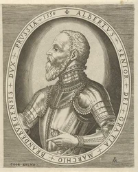 Porträtt av Albrecht Friedrich, markgreve av Brandenburg Porträtt av linjaler (serietitel)