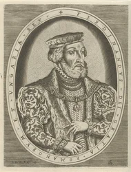 Porträtt av Ferdinand I av Habsburg, tysk kejsare Porträtt av linjaler (serietitel)