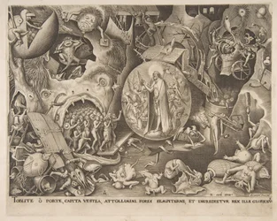 Kristi nedstigning i limbo, 1551.