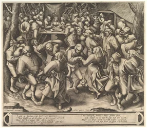 Bondebröllopsdansen, efter 1570.