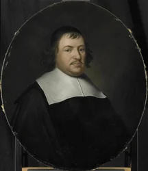 Porträtt av Cornelis van den Bergh, direktör för Rotterdamskammaren i Nederländska Ostindiska kompaniet, vald 1659