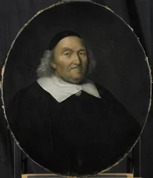 Porträtt av Hendrik Nobel, direktör för Rotterdamskammaren i Nederländska Ostindiska kompaniet, vald 1625