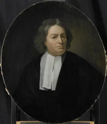 Porträtt av Jan van der Burgh, direktör för Rotterdams kammare i Nederländska Ostindiska kompaniet, vald 1649