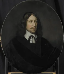 Porträtt av Johan de Vries