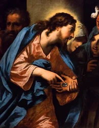 Betalning av tribut, ca 1650/60 (Olja på duk)