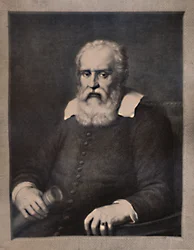 Galileo Galilei, italiensk vetenskapsman, sent 1700-tal eller tidigt 1800-tal 1894