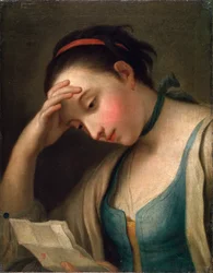 Kvinnoporträtt, 1700-talet