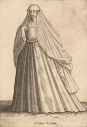 Den romerska änkan, ca. 1580.