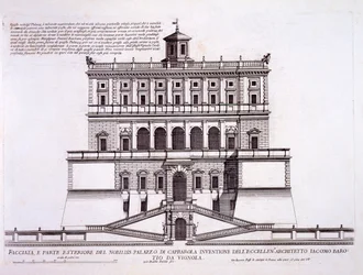 Palazzo di Caprarola, ca 1559-73, från 