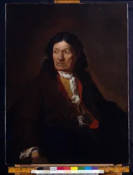 Porträtt av konstnärens far, Gervasio Ligari, ca 1724 (olja på duk)