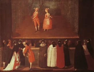 Interval, från School of Pietro Longhi