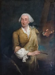 Italienska: Porträtt av Francesco Guardi Porträtt av Francesco Guardi