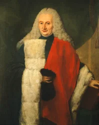 Ata o le Senator of Republic, saunia e Pietro Longhi (1702-1785)swed