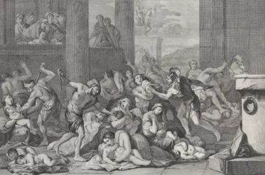 Massakern på de oskyldiga, 1730-50.