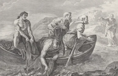 [Kallelsen av Sts Peter och Andreas], 1730-50.
