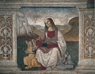 Sankt Matteus evangelisten (fresko