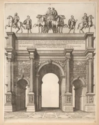Boog van Septimius Severus i Rom