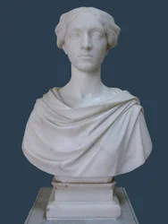 Porträttbyst av grevinnan Tatyana Stroganova, 1853