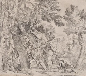 Venus ger vapen till Aeneas, ca. 1638-40.