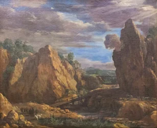 Alumgruvorna i Tolfa, ca 1630 (olja på duk)