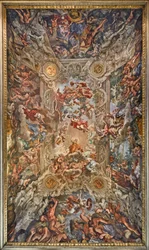Den gudomliga försynens triumf och fullbordandet av dess syften under påve Urban VIII, 1632-1639