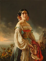 Porträtt av prinsessan Line Gagarina, 3