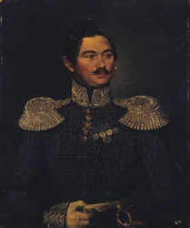 Porträtt av general Ivan Alexeyevich Orlov 1795-1874, 1835