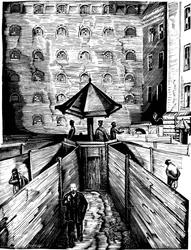 Illustration från boken Lenins Life, 1936.
