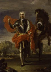 Porträtt av George Keith, 10:e earlen av Marischal (1692/93-1778)