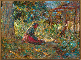 I trädgården, c.1891