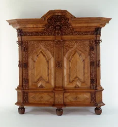 Skåp, från Danzig, ca 1730 (trä)