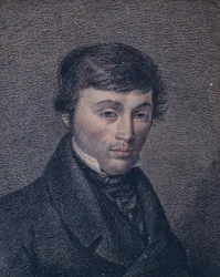 Porträtt av Adam Bernard Mickiewicz (1798-1855)