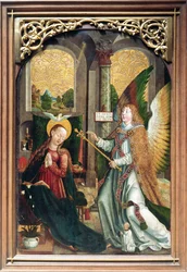 The Annunciation, 1517 (tempera ombord)
