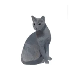 Russian Blue, 2014 (akvarell  gouache på papper)