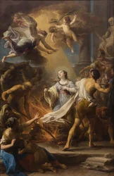 Den heliga Lucias martyrskap Pompeo Girolamo Batoni