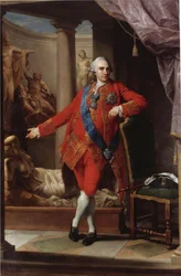 Porträtt av greve Kirill Razumovsky 1728-1803, Ukrainas siste hetman, 1766
