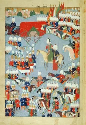 Johannes II (1455-95) Kung av Portugal, från Johannes II:s bok känd som boken om medlemmarna av St. Jakobs orden