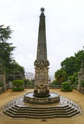 Sanctuary of Nossa Senhora dos Remedios obelisk, Lamego, Portugal. 1738 (granit)