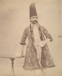 [Nasir al-Din Shah], 1840-60-talet.