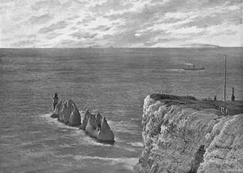 The Needles, Isle of Wight, c1896
