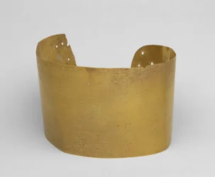 Bandprydnad, utan datum (guld)