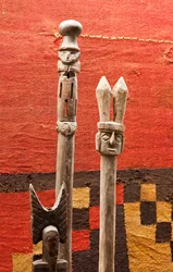 Uppsättning spiror / Peru, Chancay-kulturen (terrakotta)